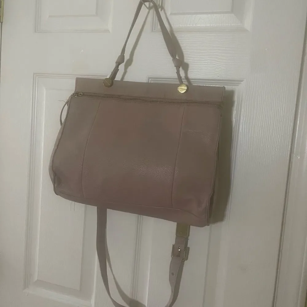 Foley and Corinna Satchel Synthetic pale purple, medium Satchel/shoulder bag.